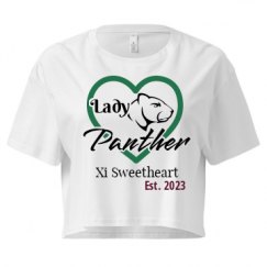 Ladies Festival Cali Crop Top Tee