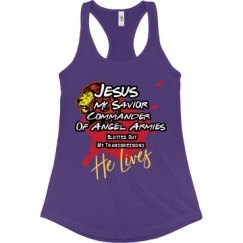 Ladies Slim Fit Racerback Tank Top