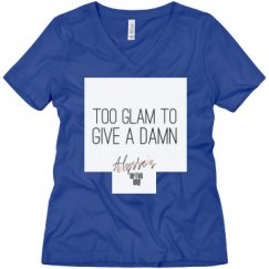 Ladies Relaxed Fit V-Neck Tee