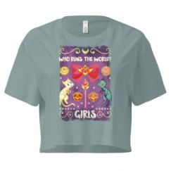 Ladies Festival Cali Crop Top Tee