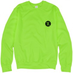 Unisex Neon Crewneck Sweatshirt