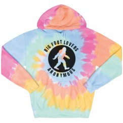 Unisex Tie-Dye Fleece Hoodie