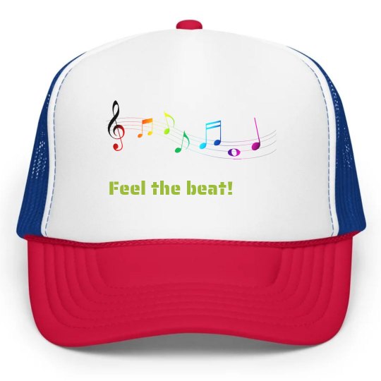 Feel the beat hat