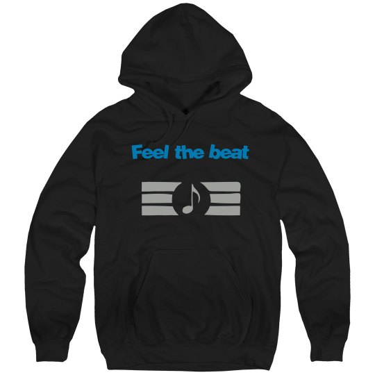 feel the beat hoodie