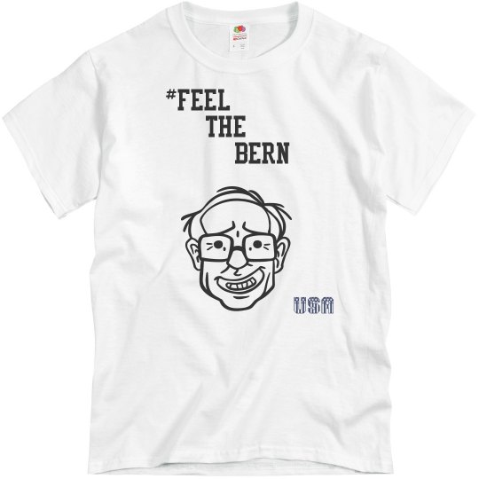 Feel the bern mens shirt