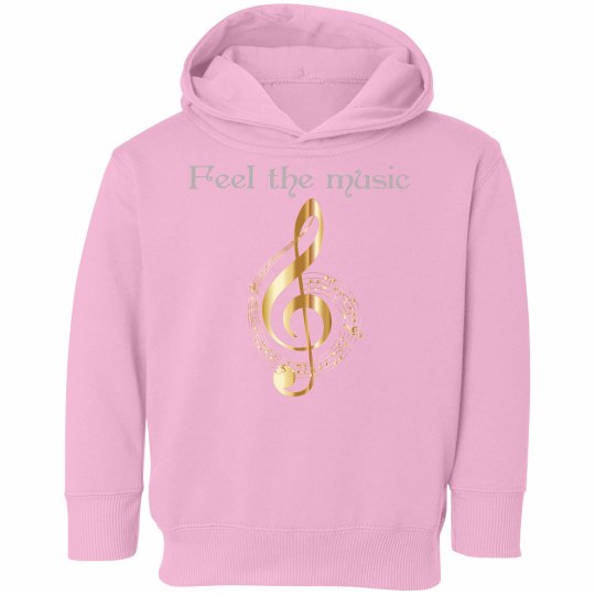 Feel the music small hoodie