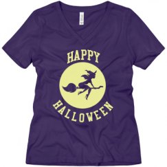 Ladies Relaxed Fit V-Neck Tee