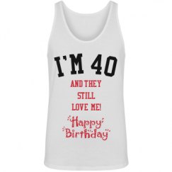 Unisex Jersey Tank Top