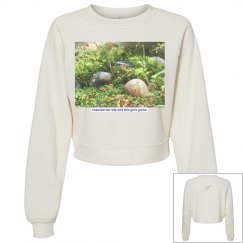 Moss and Rocks Closeup Lucy LaRue Photo Fleece
