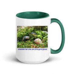 15oz Ceramic Mug with Color Inside