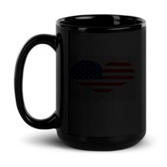 15oz Black Glossy Mug