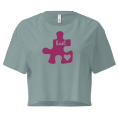 Ladies Festival Cali Crop Top Tee