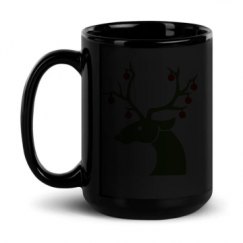 15oz Black Glossy Mug