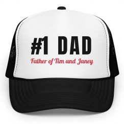 Custom Father\u0026#39;s Day Hats For Dad 