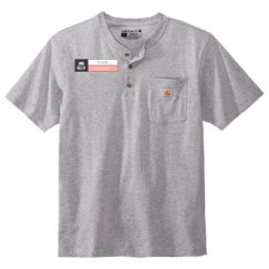 Unisex Carhartt Henley Tee 