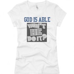 Ladies Slim Fit Basic Promo Jersey Tee