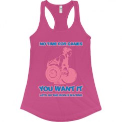 Ladies Slim Fit Racerback Tank Top