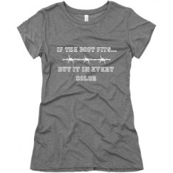 Ladies Slim Fit Super Soft Triblend Tee