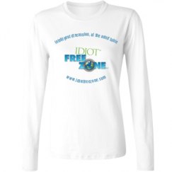 Ladies Relaxed Fit Basic Long Sleeve Tee
