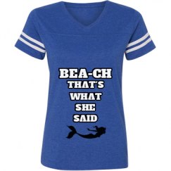 Ladies Relaxed Fit Vintage Sports Tee