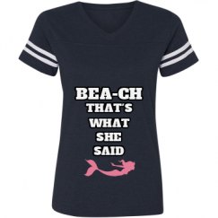 Ladies Relaxed Fit Vintage Sports Tee