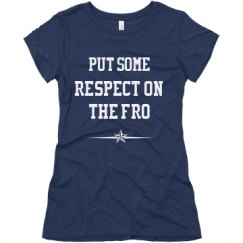 Ladies Slim Fit Super Soft Triblend Tee