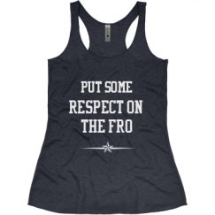 Ladies Slim Fit Super Soft Racerback Triblend Tank