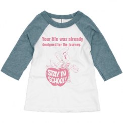 Toddler 3/4 Sleeve Raglan Tee