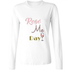 Ladies Relaxed Fit Basic Long Sleeve Tee