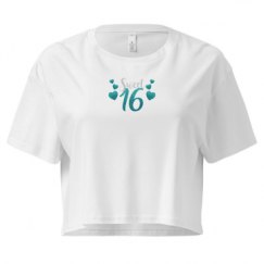 Ladies Festival Cali Crop Top Tee