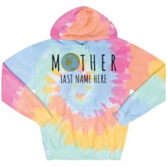 Unisex Tie-Dye Fleece Hoodie