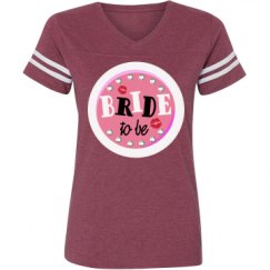 Ladies Relaxed Fit Vintage Sports Tee