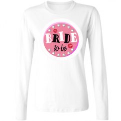 Ladies Relaxed Fit Basic Long Sleeve Tee