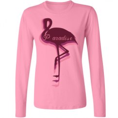 Ladies Relaxed Fit Basic Long Sleeve Tee