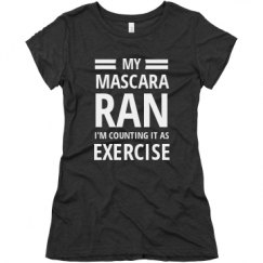 Ladies Slim Fit Super Soft Triblend Tee