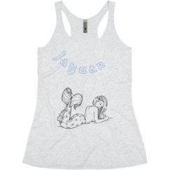 Ladies Slim Fit Super Soft Racerback Triblend Tank