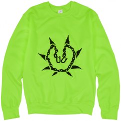 Unisex Neon Crewneck Sweatshirt