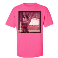 Unisex Ultra Cotton Safety Neon Crewneck Tee