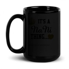 15oz Black Glossy Mug