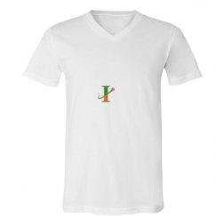 Unisex V-Neck Jersey Tee