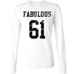 Ladies Relaxed Fit Basic Long Sleeve Tee
