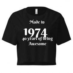 Ladies Festival Cali Crop Top Tee