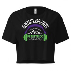 Ladies Festival Cali Crop Top Tee