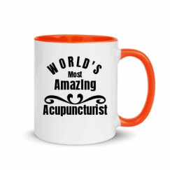 11oz Ceramic Mug with Color Inside