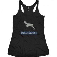 Ladies Slim Fit Super Soft Racerback Triblend Tank