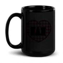 15oz Black Glossy Mug