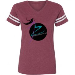 Ladies Relaxed Fit Vintage Sports Tee