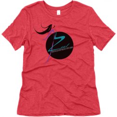 Ladies Relaxed Fit Super Soft Triblend Tee