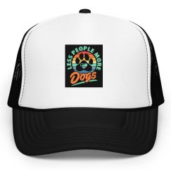 Less People More Dogs🐾Hat