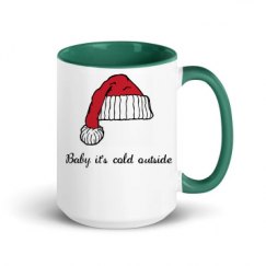 15oz Ceramic Mug with Color Inside